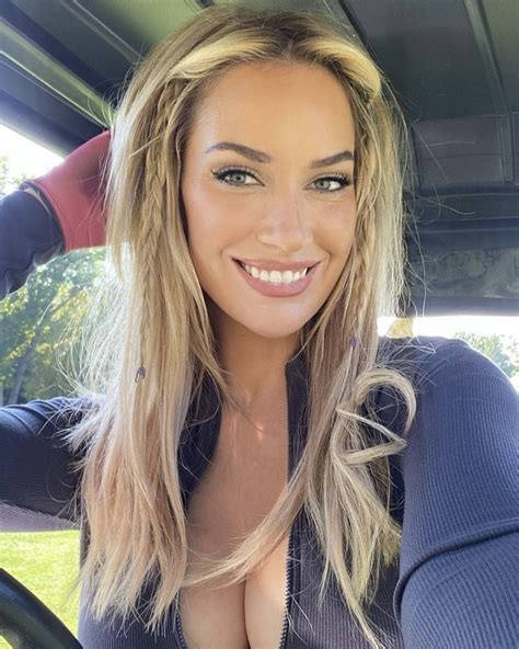 Paige Spiranac on secret to Instagram success: 'Golf and boobs'.